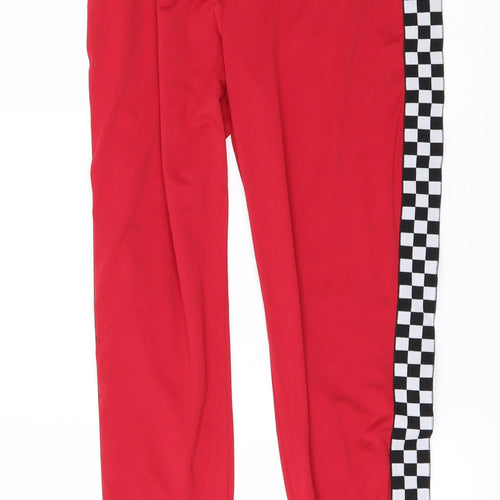 SheIn Womens Red   Carrot Leggings Size XS L27 in
