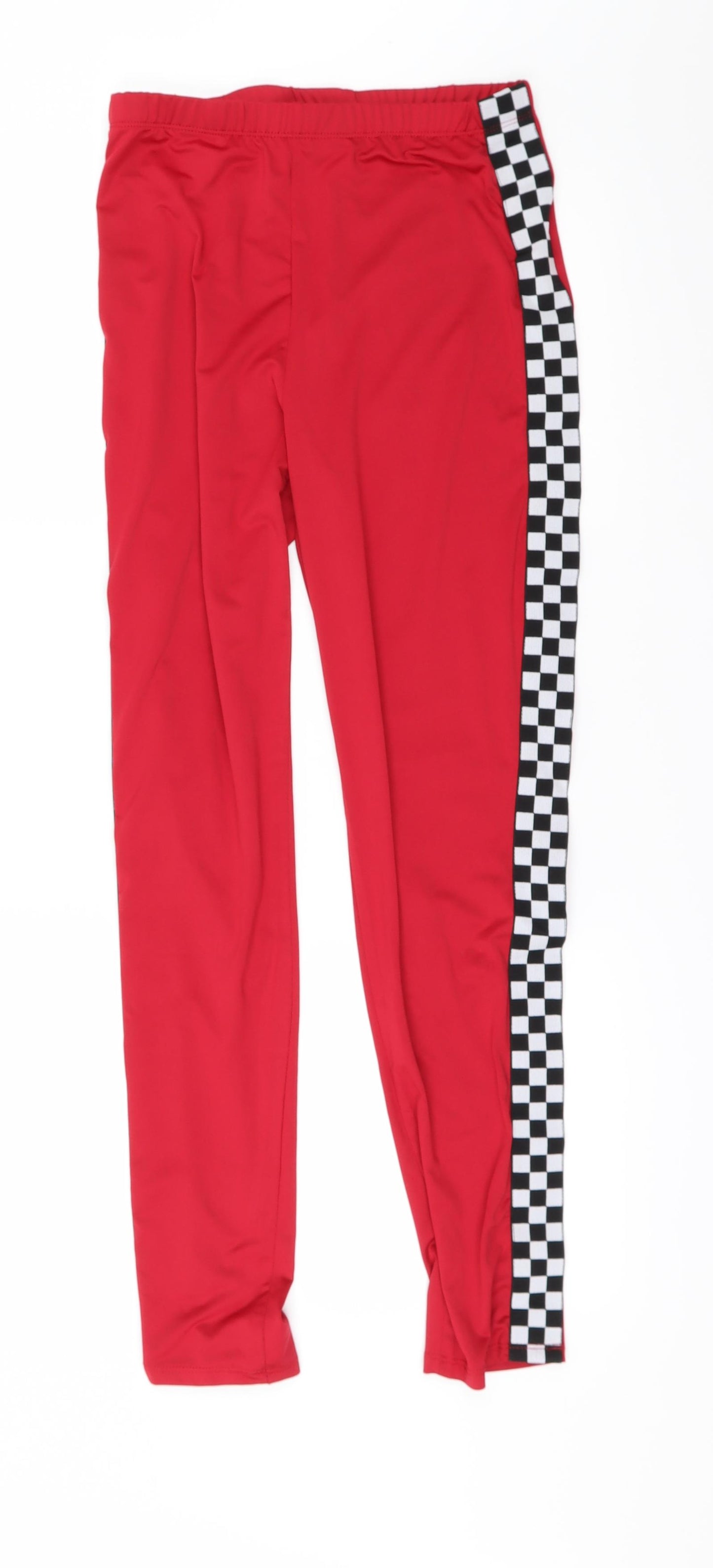 SheIn Womens Red   Carrot Leggings Size XS L27 in