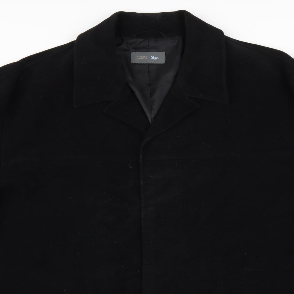 Marks and Spencer Mens Black   Jacket  Size XL