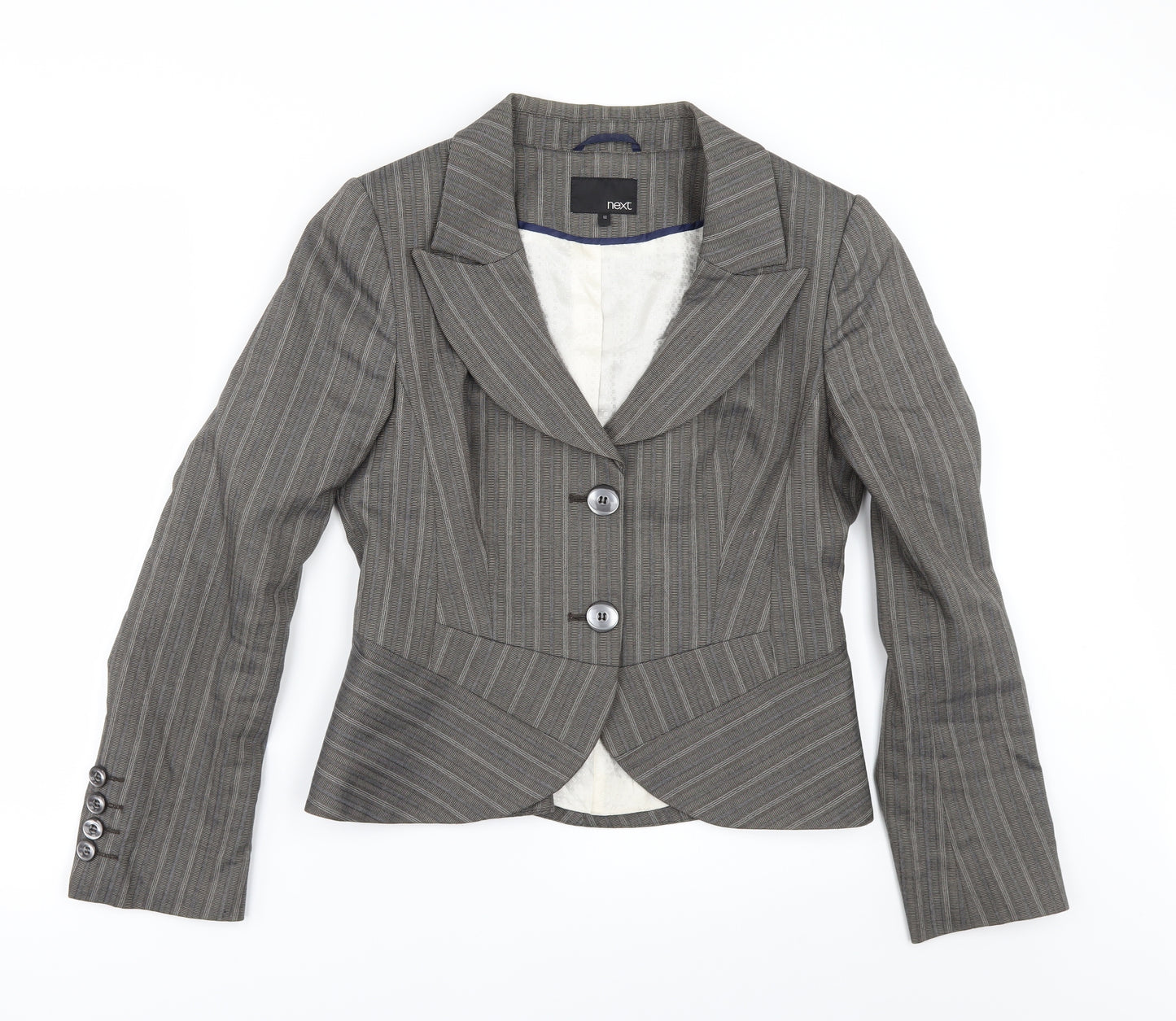 NEXT Womens Beige Striped  Jacket  Size 12