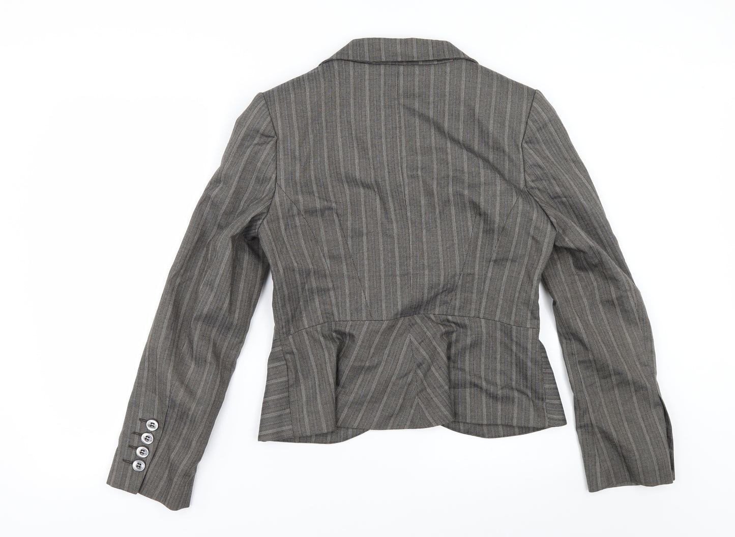 NEXT Womens Beige Striped  Jacket  Size 12