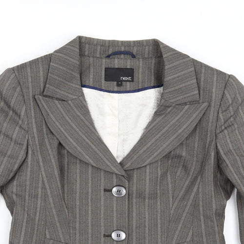 NEXT Womens Beige Striped  Jacket  Size 12