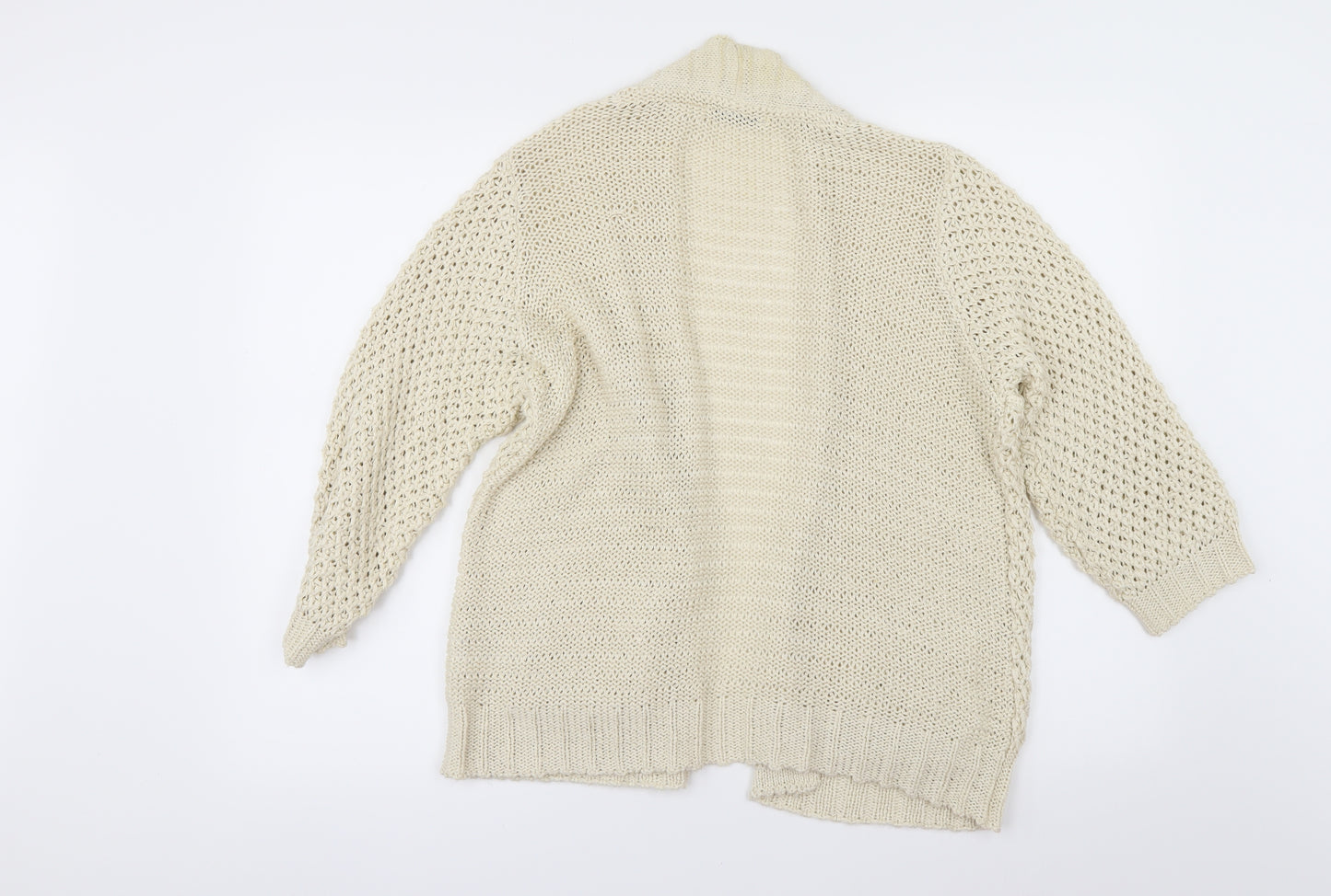Oasis Womens Ivory   Cardigan Jumper Size M