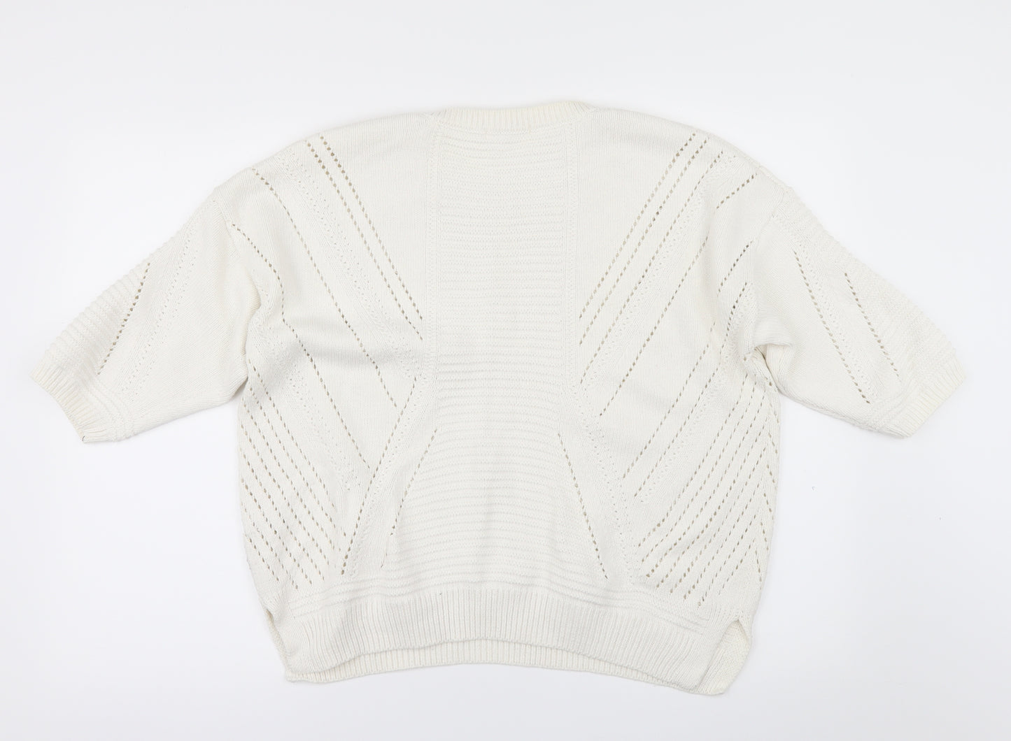 TU Womens Ivory   Pullover Jumper Size 16