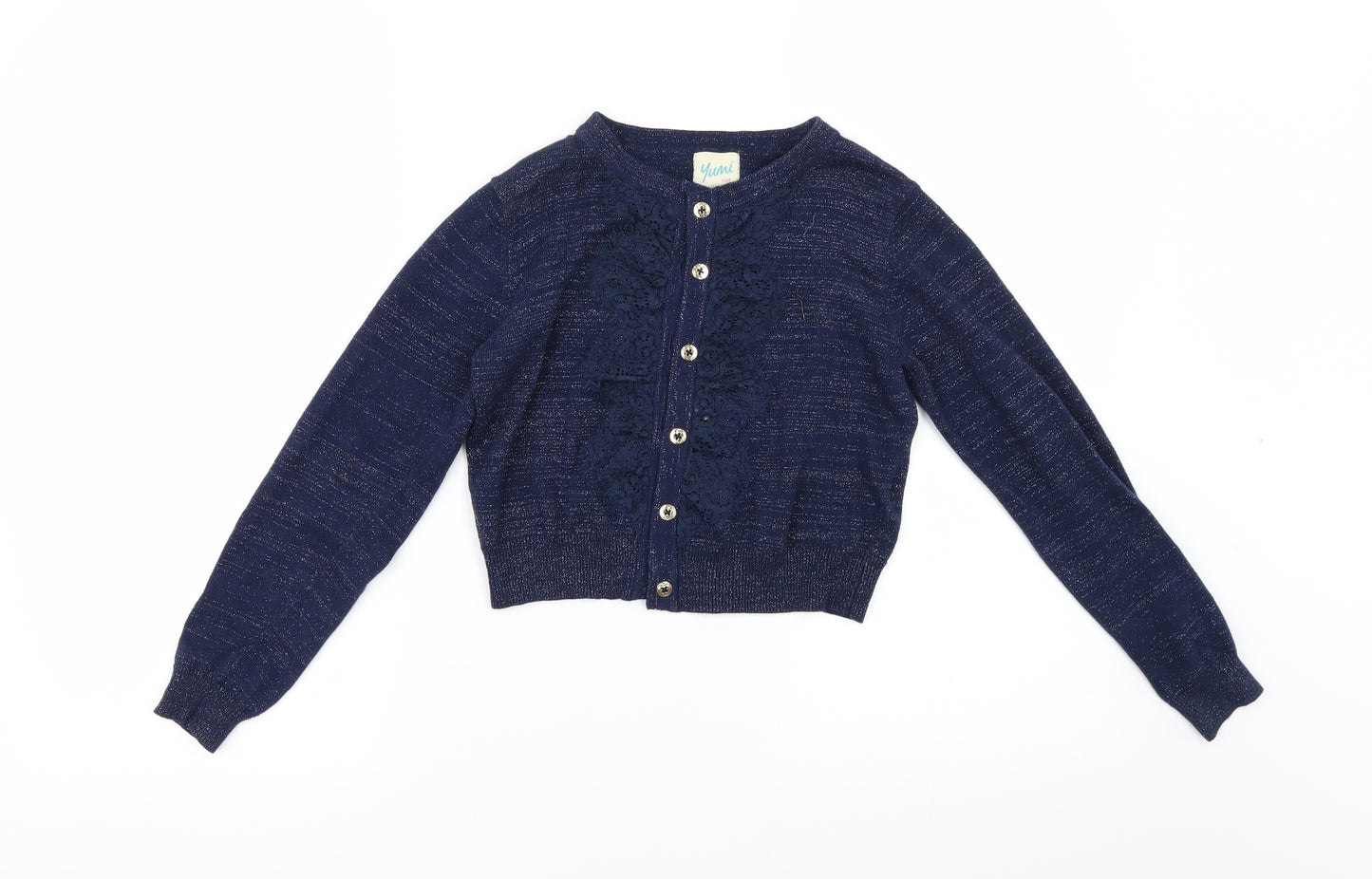 Yummie Girls Blue   Cape Jumper Size 9 Years