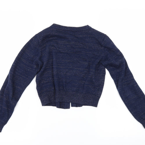 Yummie Girls Blue   Cape Jumper Size 9 Years