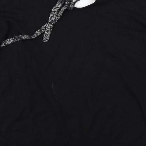 Wallis Womens Black    Jumper Size L  - CHRISTMAS