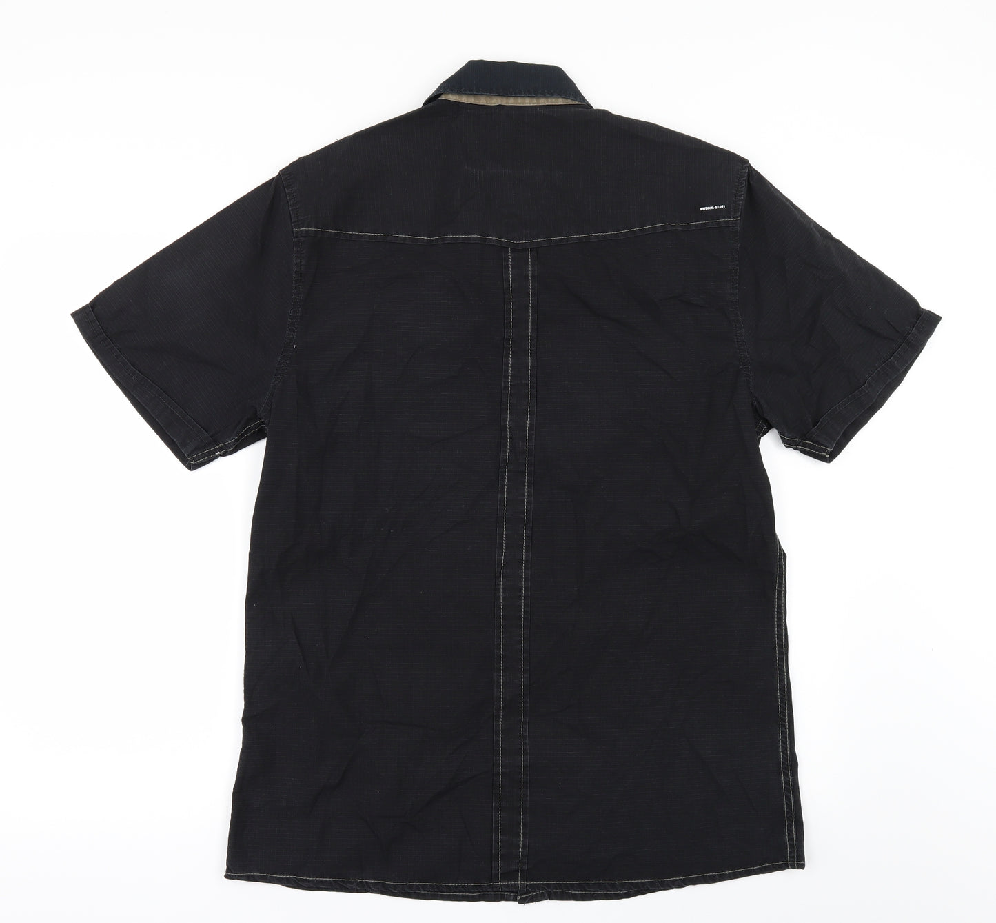 F&F Mens Black    Button-Up Size M