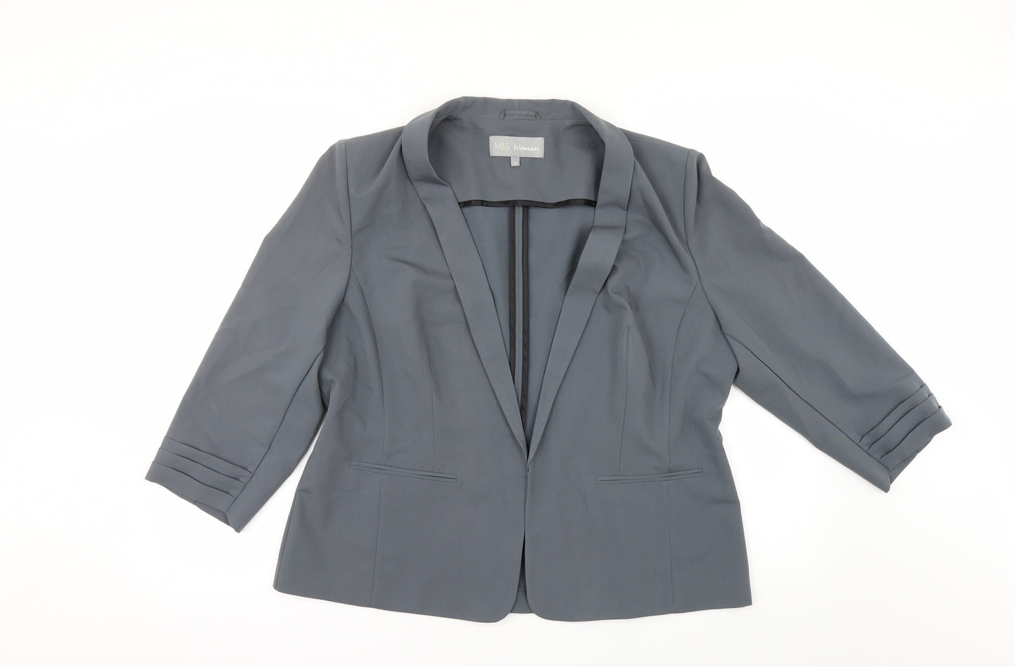 Marks and Spencer Womens Grey   Jacket  Size 16