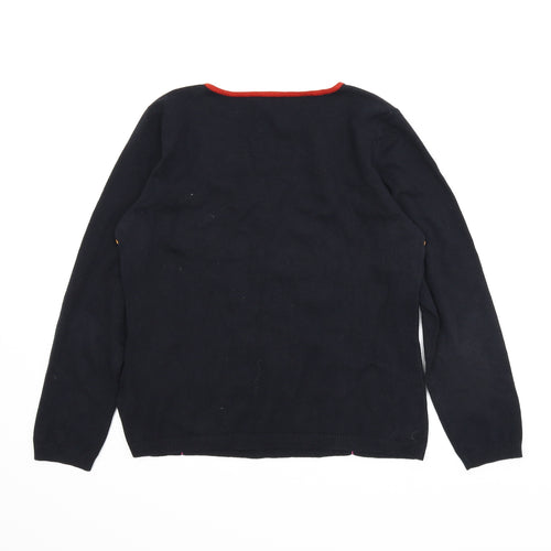 Preworn Womens Black   Pullover Jumper Size 10