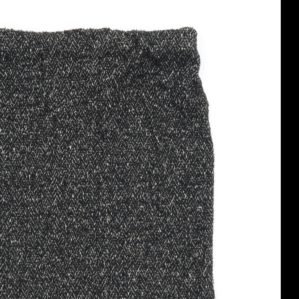 Preworn Womens Grey   Straight & Pencil Skirt Size M