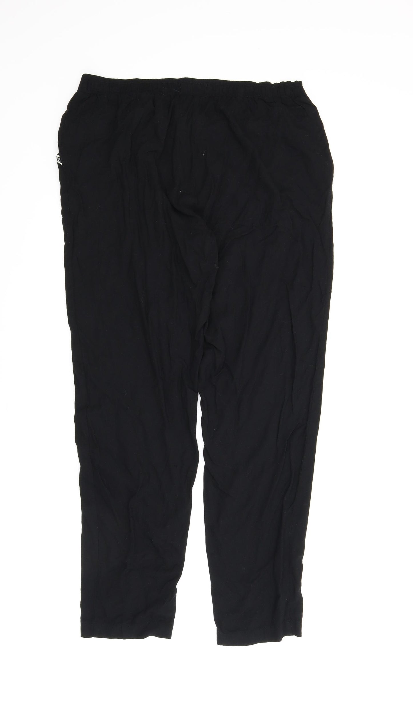 NEXT Womens Black   Capri Trousers Size 12 L27 in