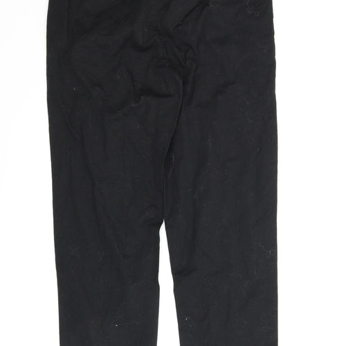 ASOS Womens Black   Carrot Trousers Size 8 L26 in