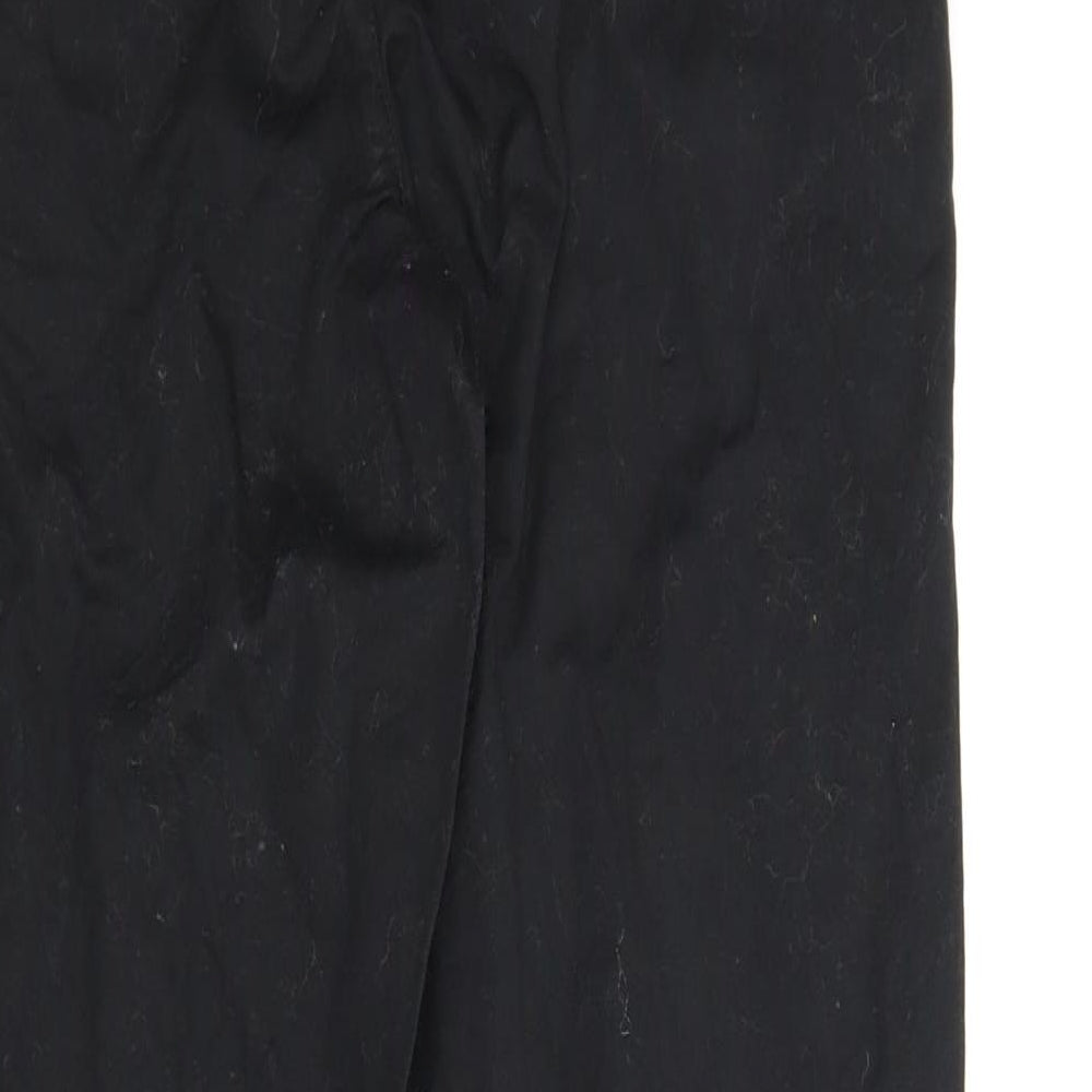 ASOS Womens Black   Carrot Trousers Size 8 L26 in