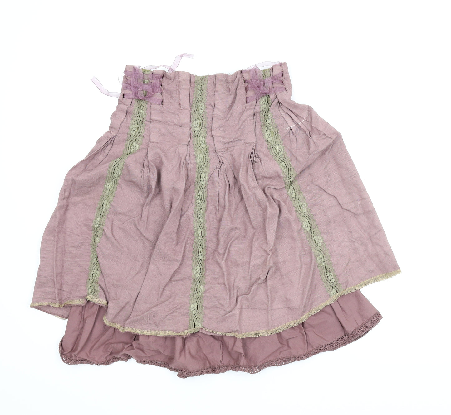Preworn Womens Purple   Peasant Skirt Size S
