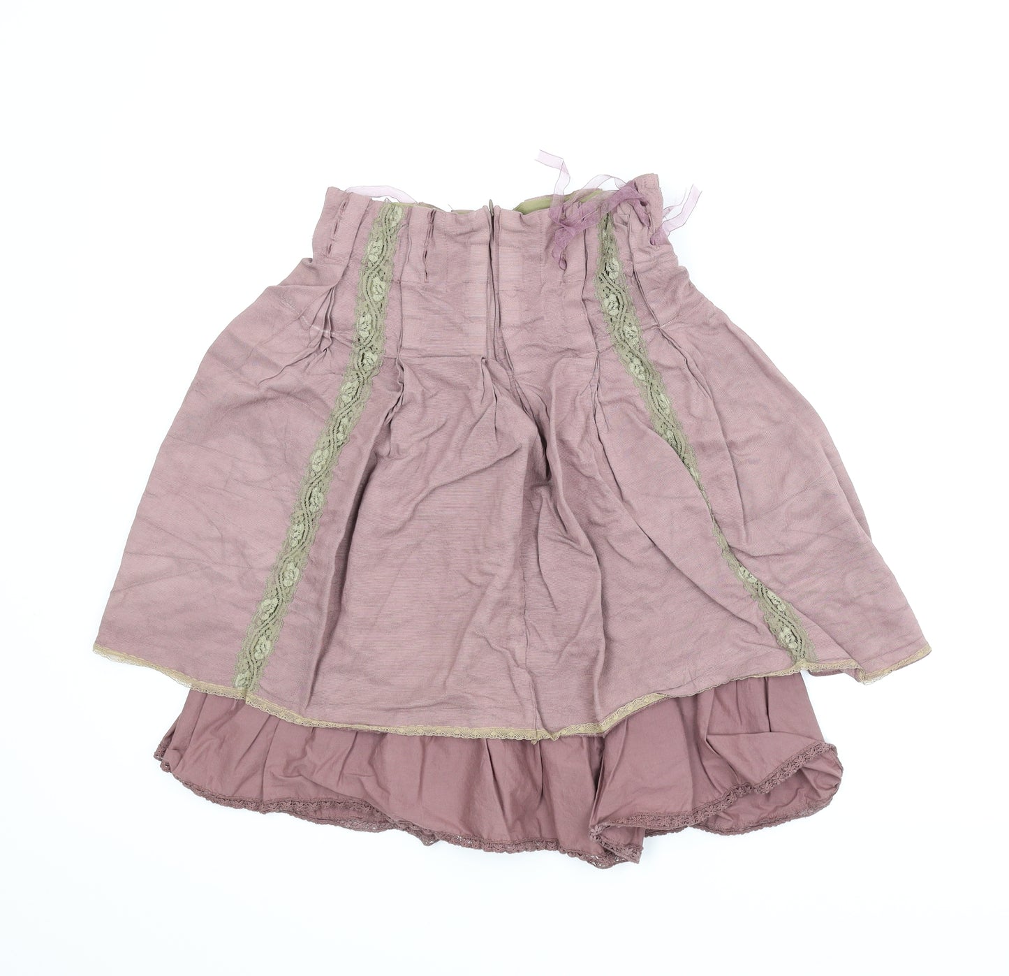 Preworn Womens Purple   Peasant Skirt Size S