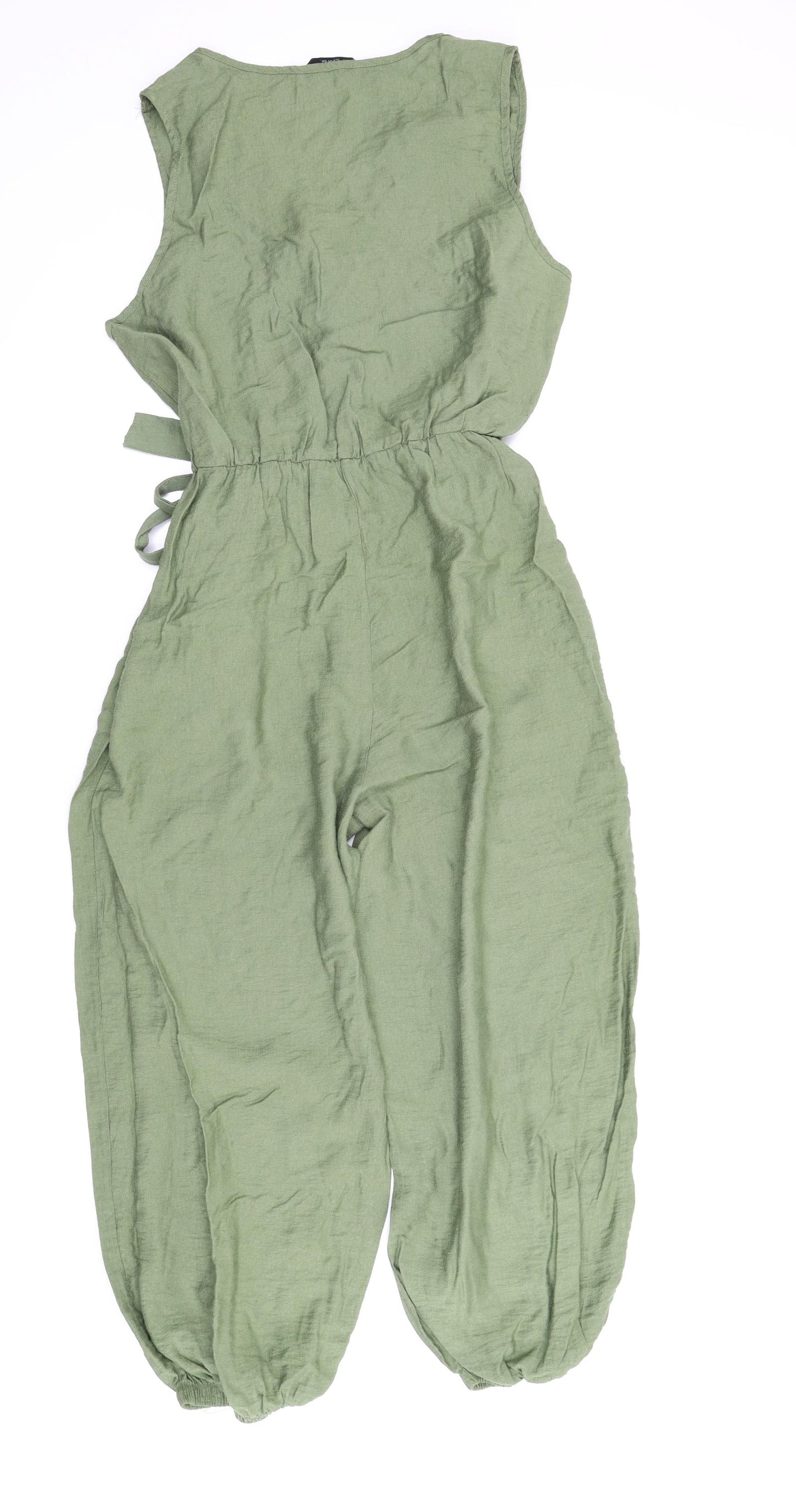 George Womens Green   Jumpsuit One-Piece Size 14 L22 in