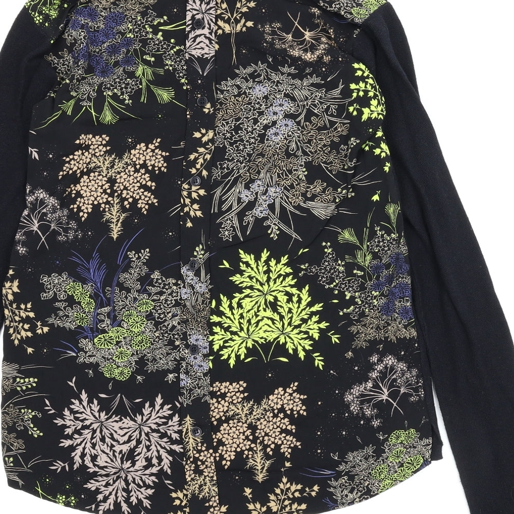 NEXT Womens Black   Basic Blouse Size 8
