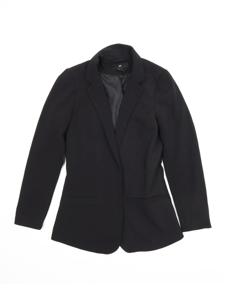 H&M Womens Black   Jacket  Size 8