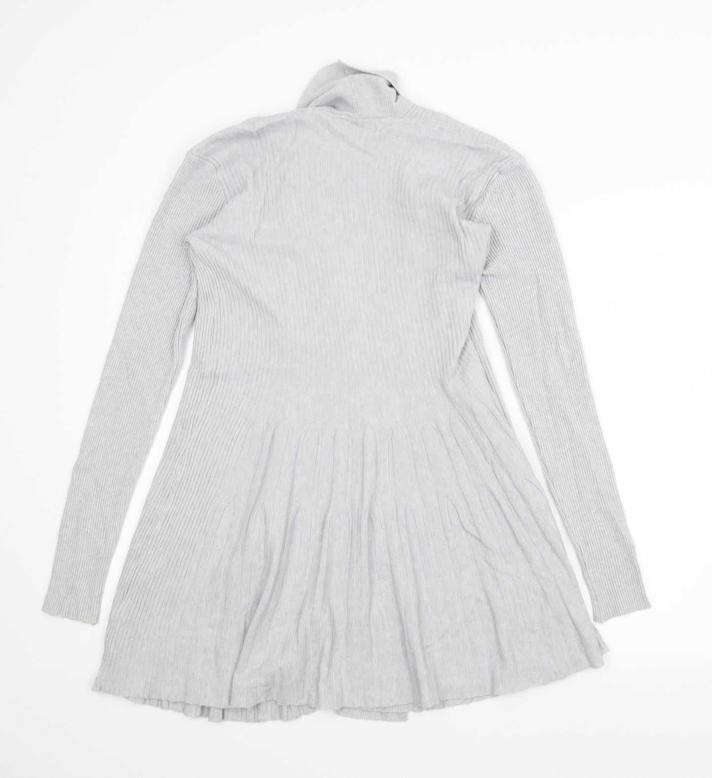 Miracle Womens Grey   Cardigan Jumper Size S