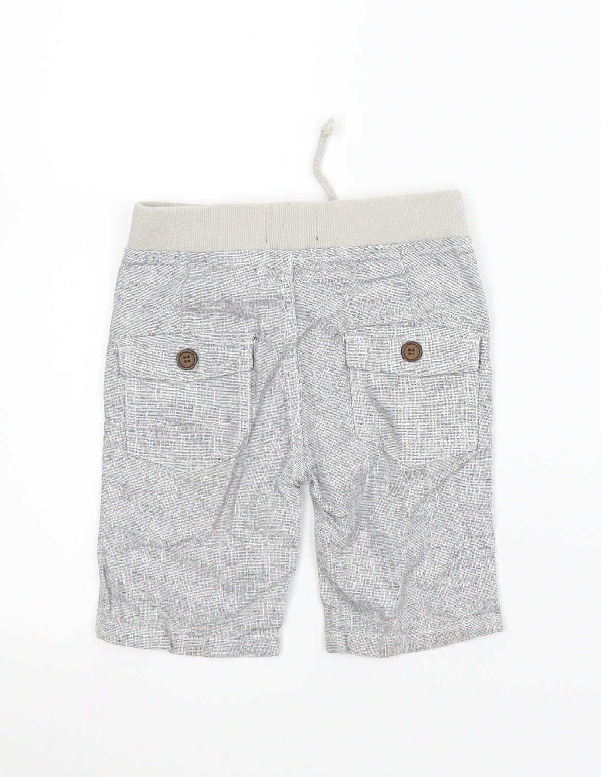 Denim Co Boys Grey   Bermuda Shorts Size 2 Years