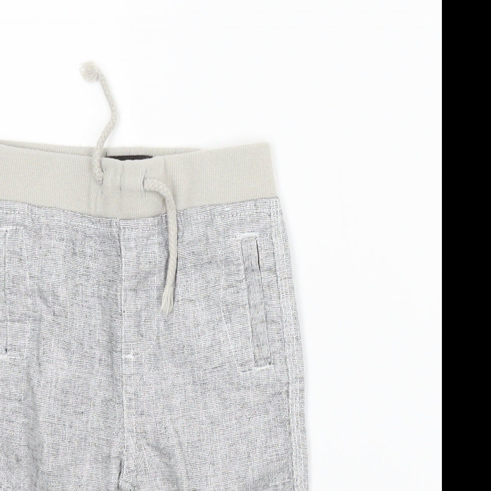 Denim Co Boys Grey   Bermuda Shorts Size 2 Years