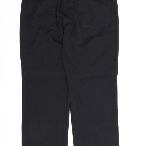 F&F Mens Black   Trousers  Size 34 in L31 in