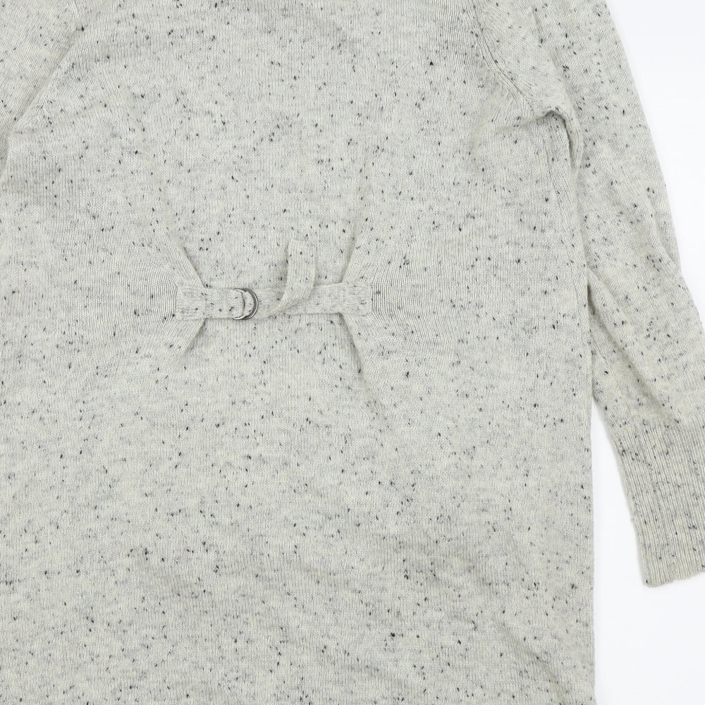 Mint Velvet Womens Grey   Cardigan Jumper Size 14