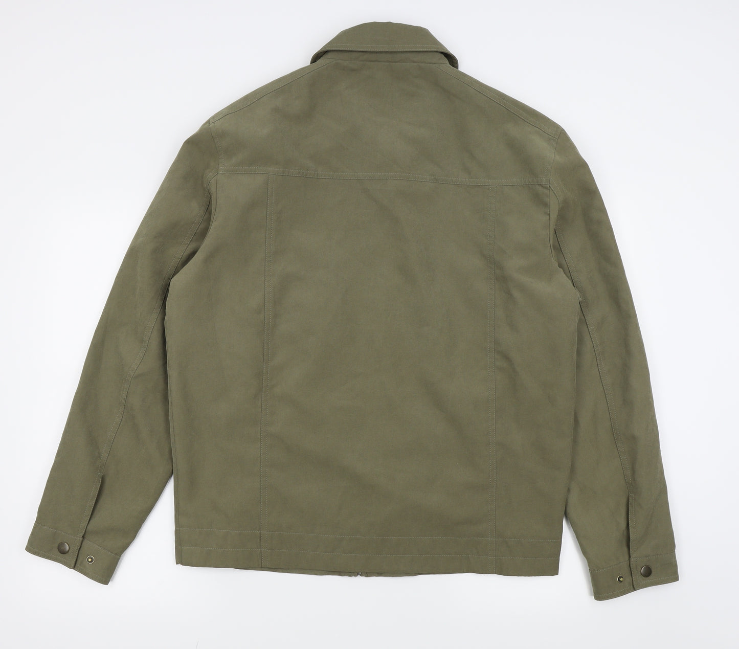 greenwoods Mens Green   Bomber Jacket Coat Size M