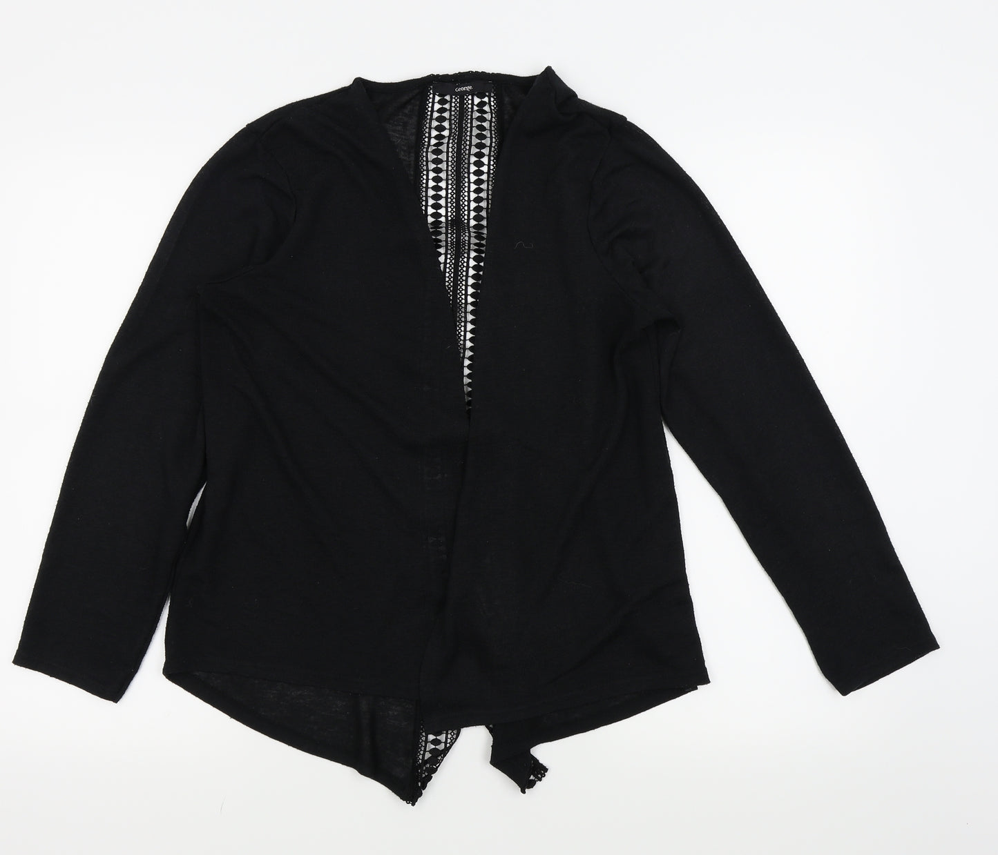 Asda George Womens Black   Cardigan Jumper Size 14