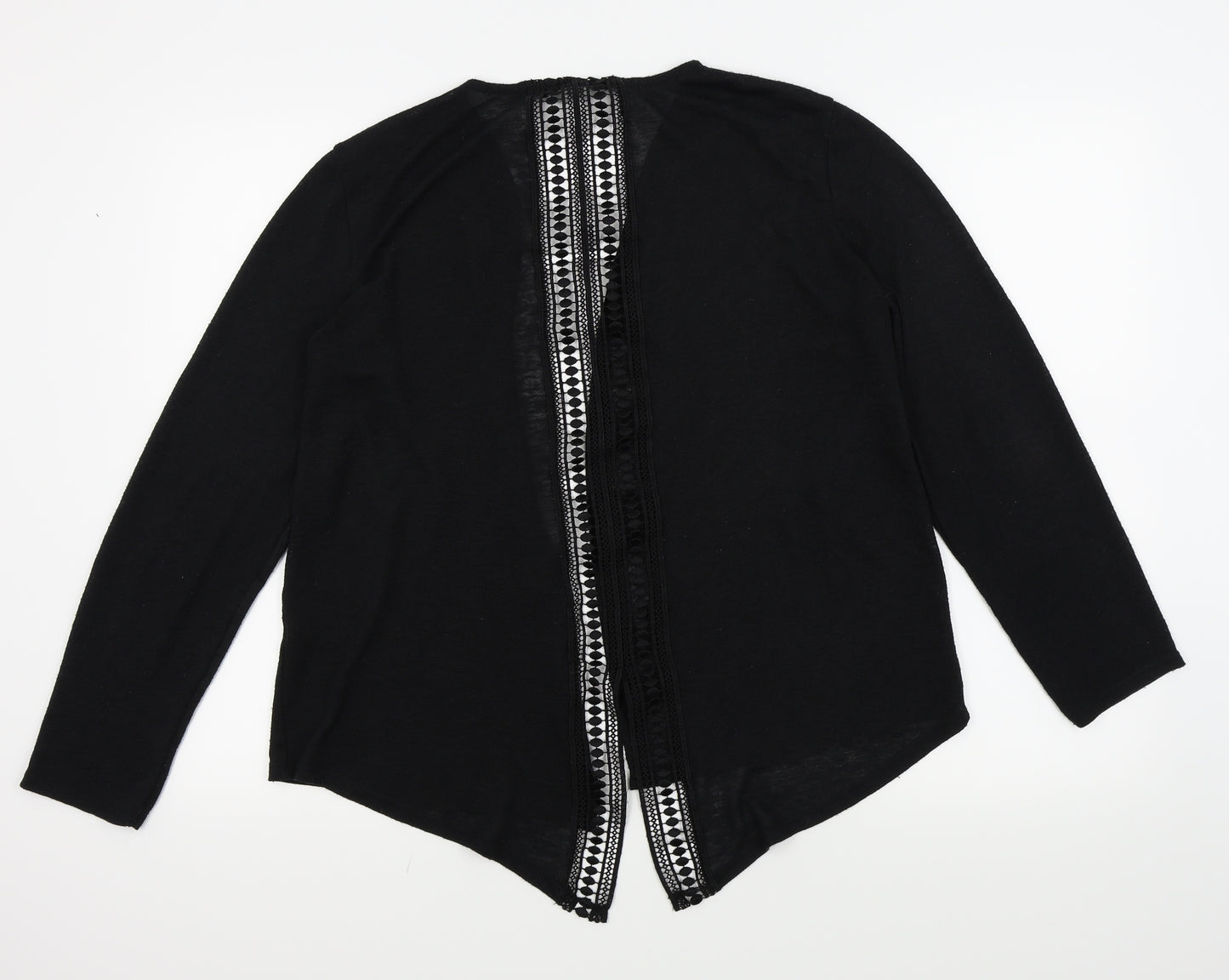 Asda George Womens Black   Cardigan Jumper Size 14