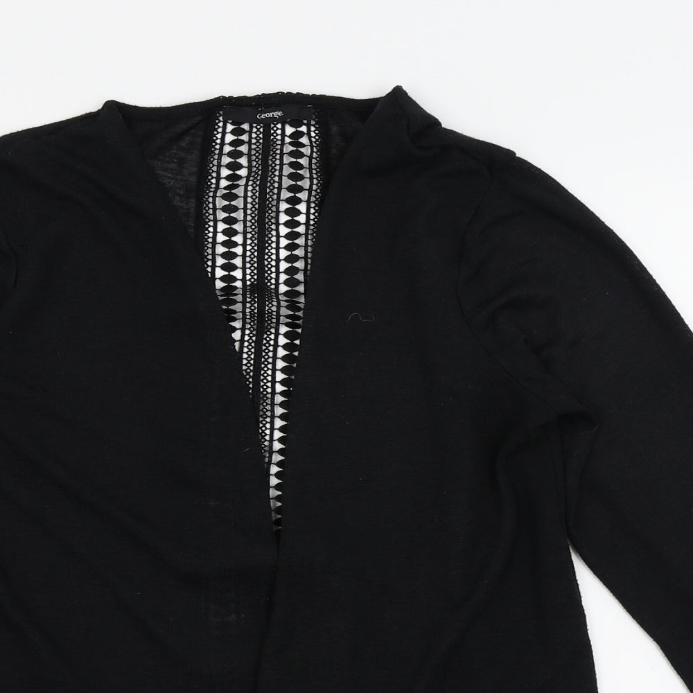 Asda George Womens Black   Cardigan Jumper Size 14
