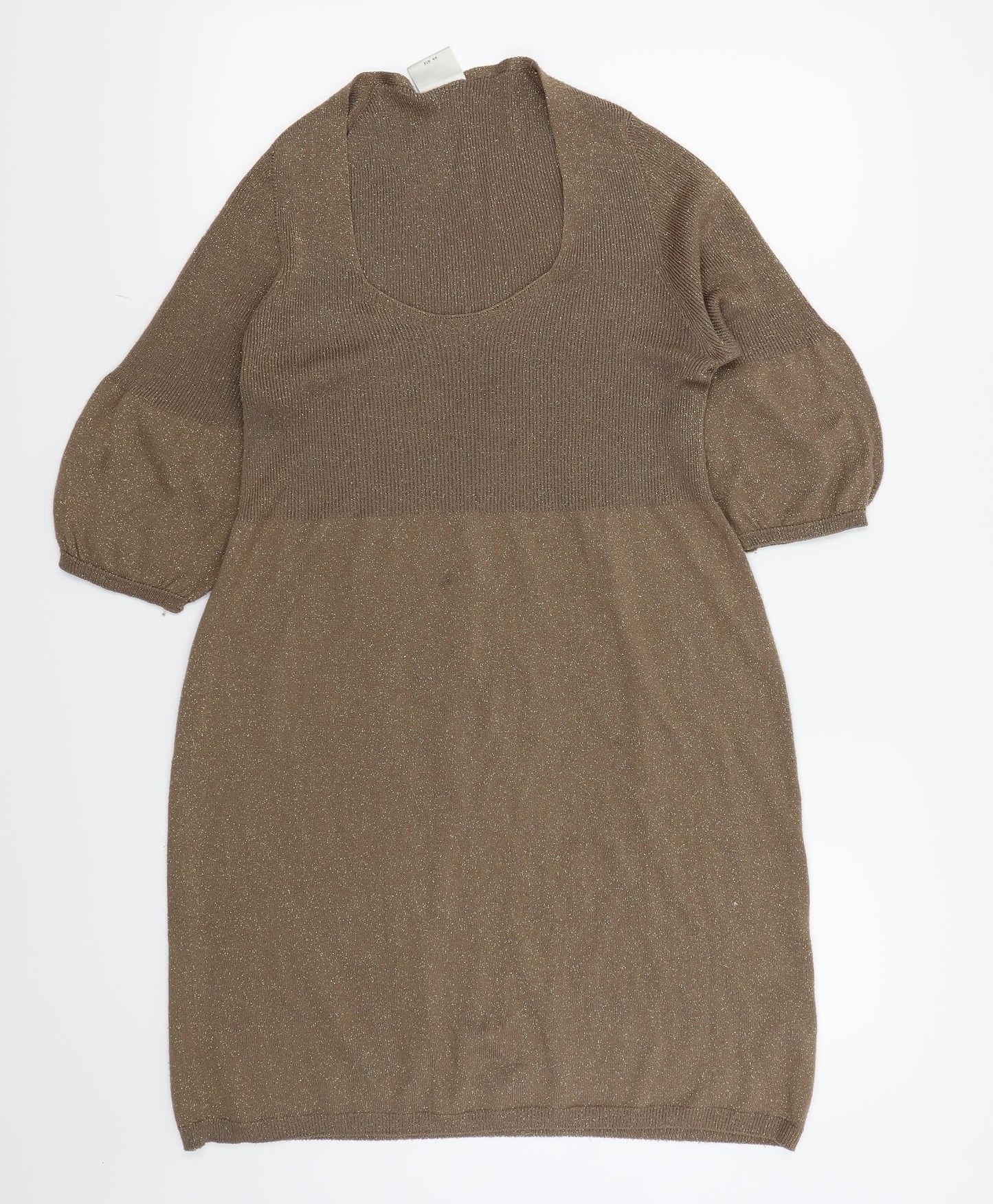 NEXT Womens Brown   Pencil Dress  Size 16