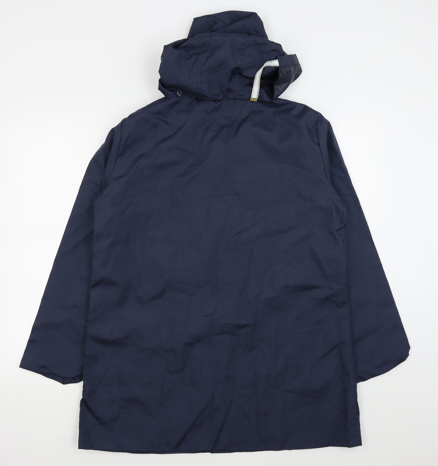 anne de lanca Womens Blue   Rain Coat Coat Size 14