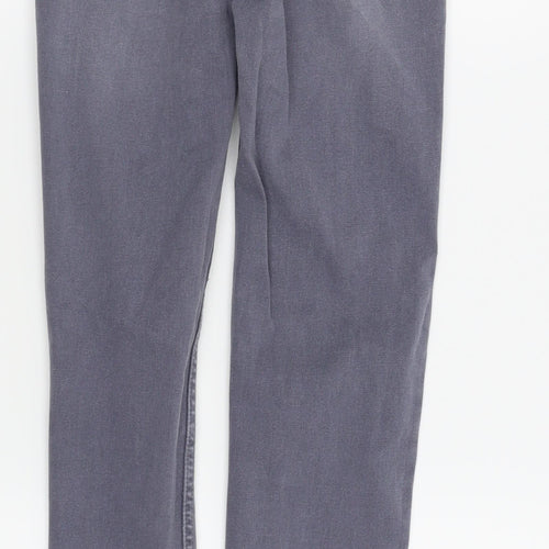new  look  Womens Grey   Skinny Jeans Size 6 L32 in