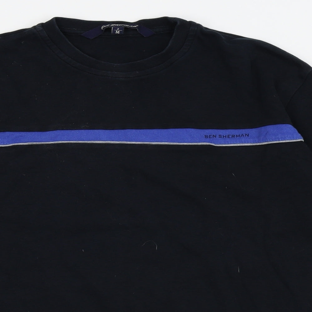 Ben Sherman Mens Blue    T-Shirt Size M