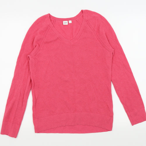 Gap Womens Pink   Pullover Jumper Size S