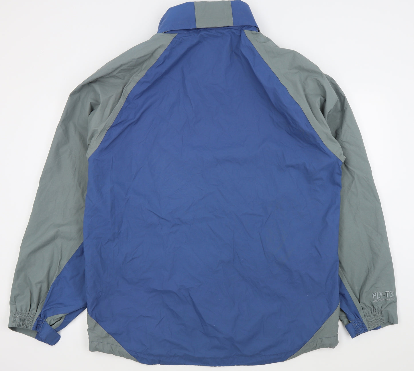 ice cross Mens Blue   Rain Coat Coat Size 2XL