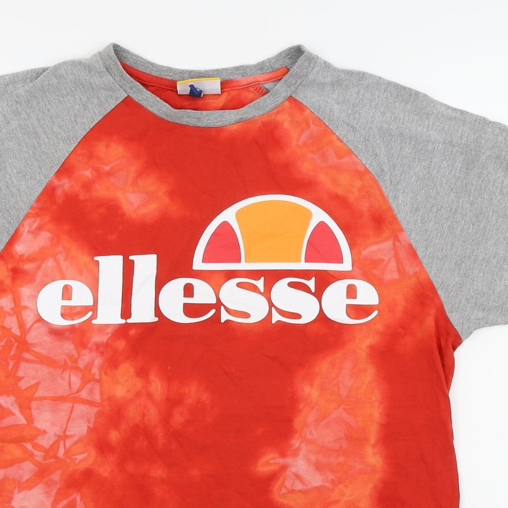ellesse Mens Red    T-Shirt Size XS