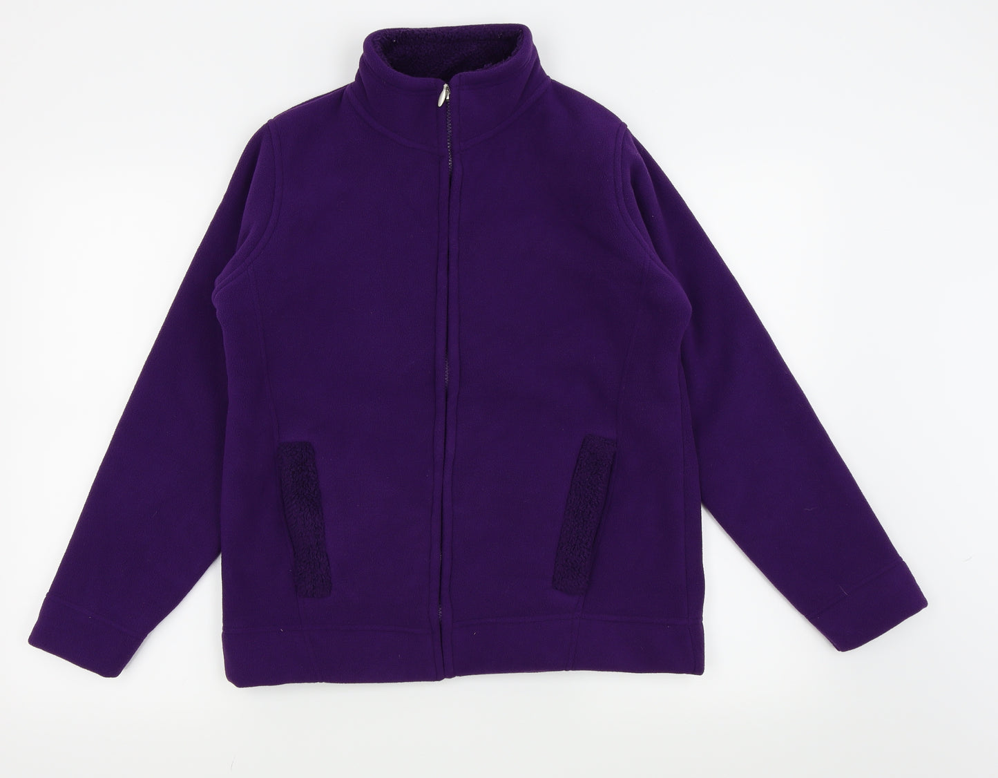 Isle Essentials Womens Purple   Cardigan Jumper Size 12