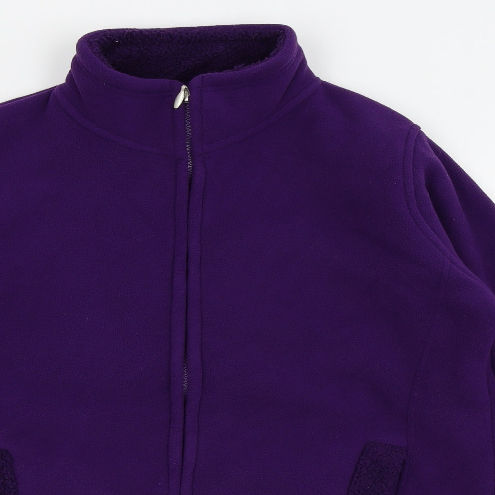Isle Essentials Womens Purple   Cardigan Jumper Size 12