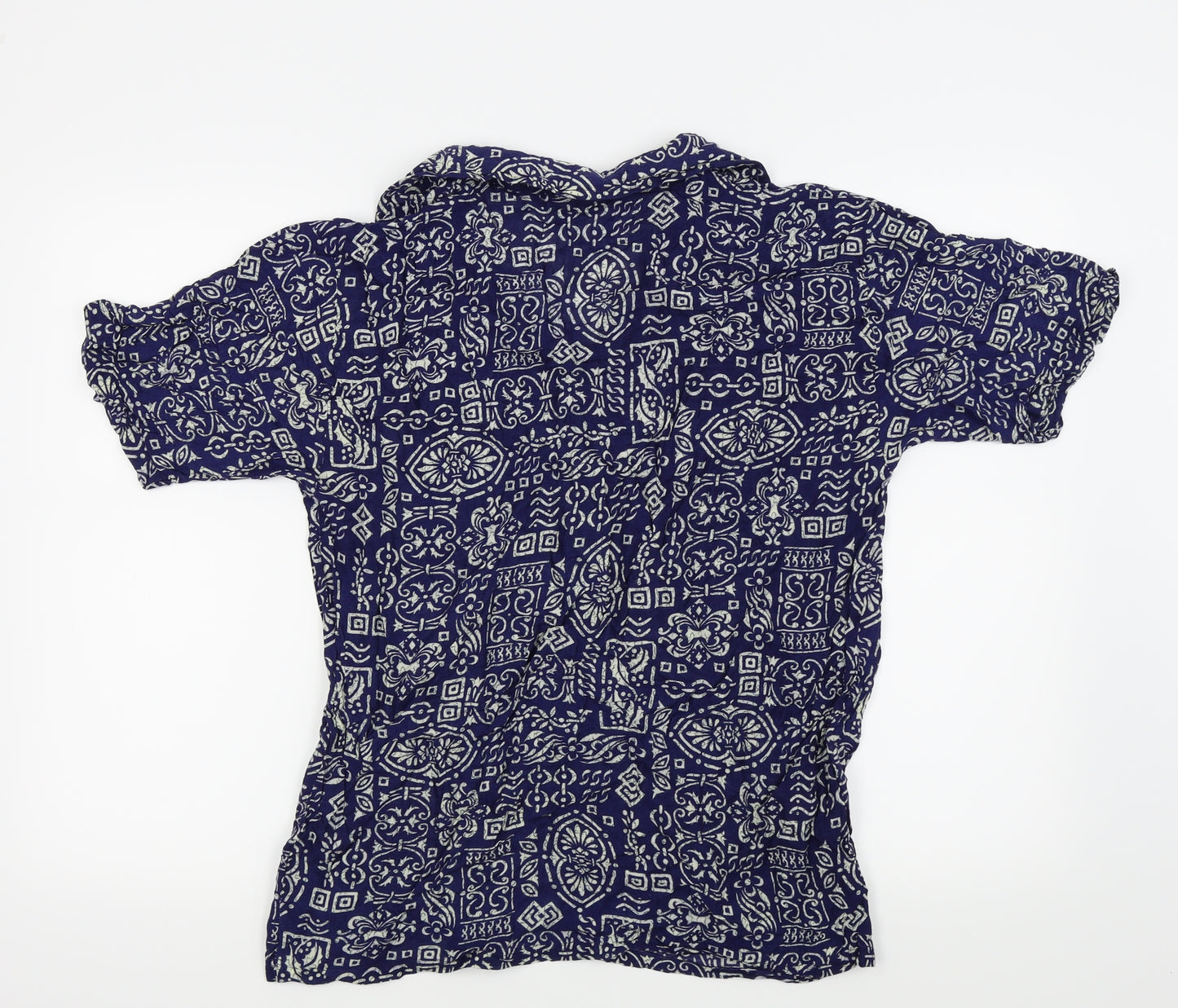 LHG Mens Blue    Button-Up Size XL