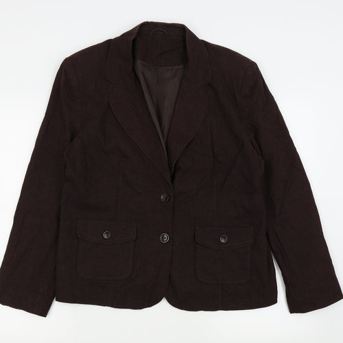 Mackays Womens Brown   Jacket Blazer Size 20