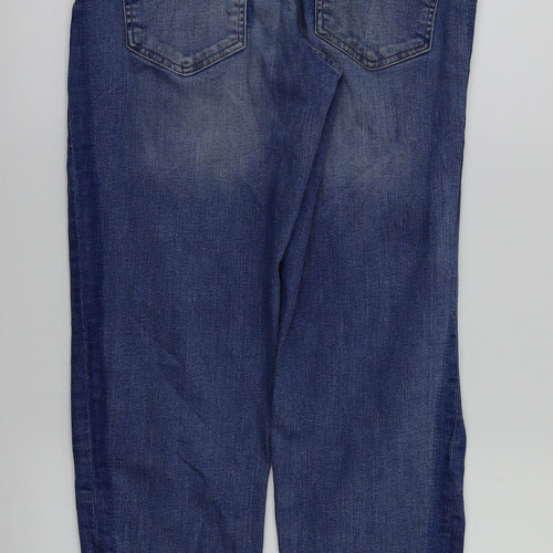 H&M Womens Blue   Straight Jeans Size 8 L27 in
