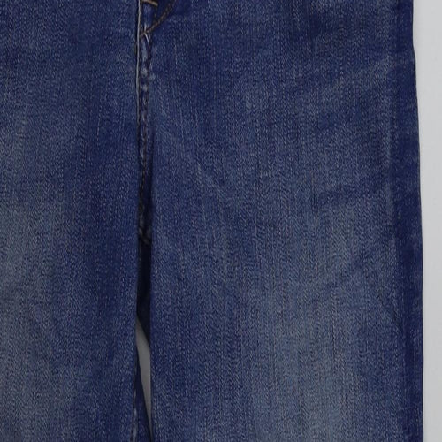 H&M Womens Blue   Straight Jeans Size 8 L27 in