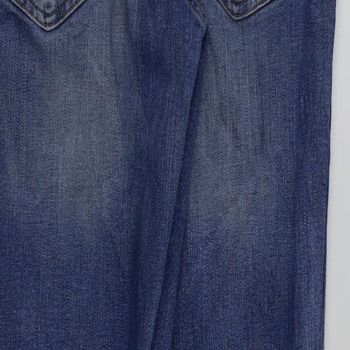 H&M Womens Blue   Straight Jeans Size 8 L27 in