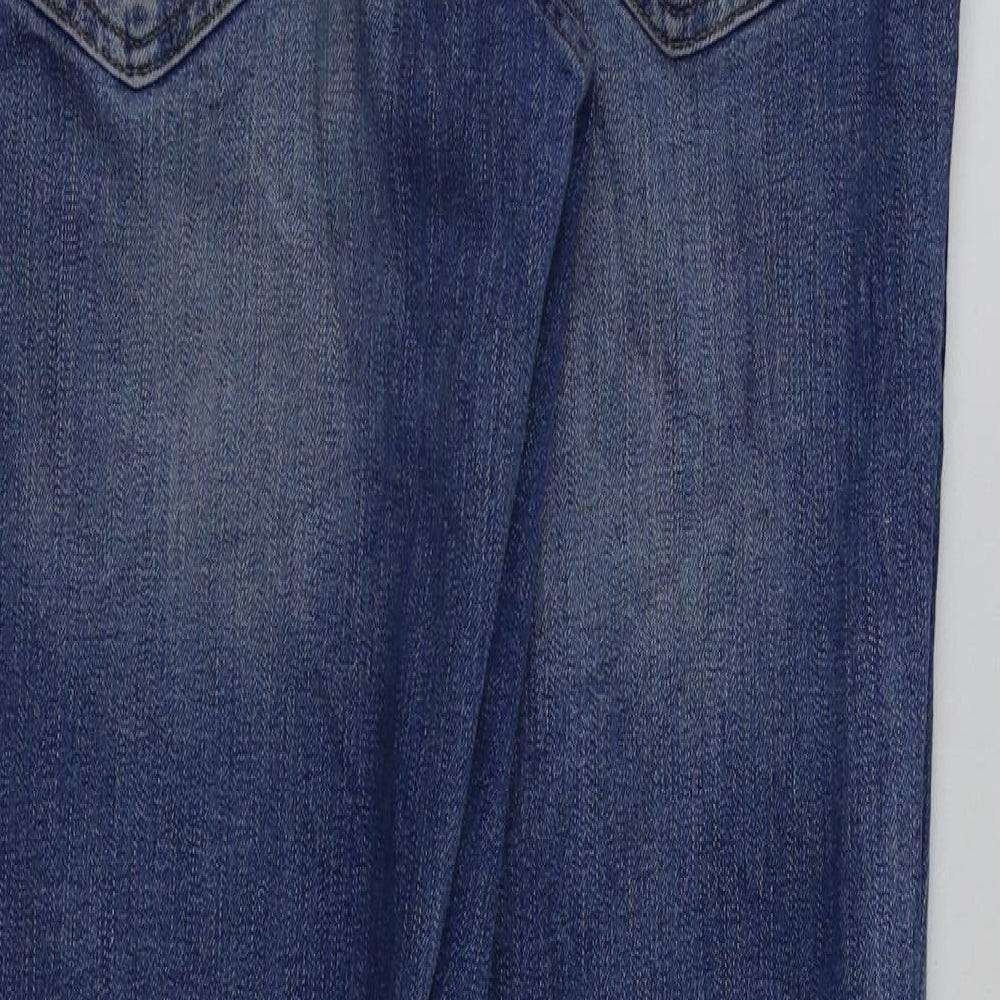 H&M Womens Blue   Straight Jeans Size 8 L27 in
