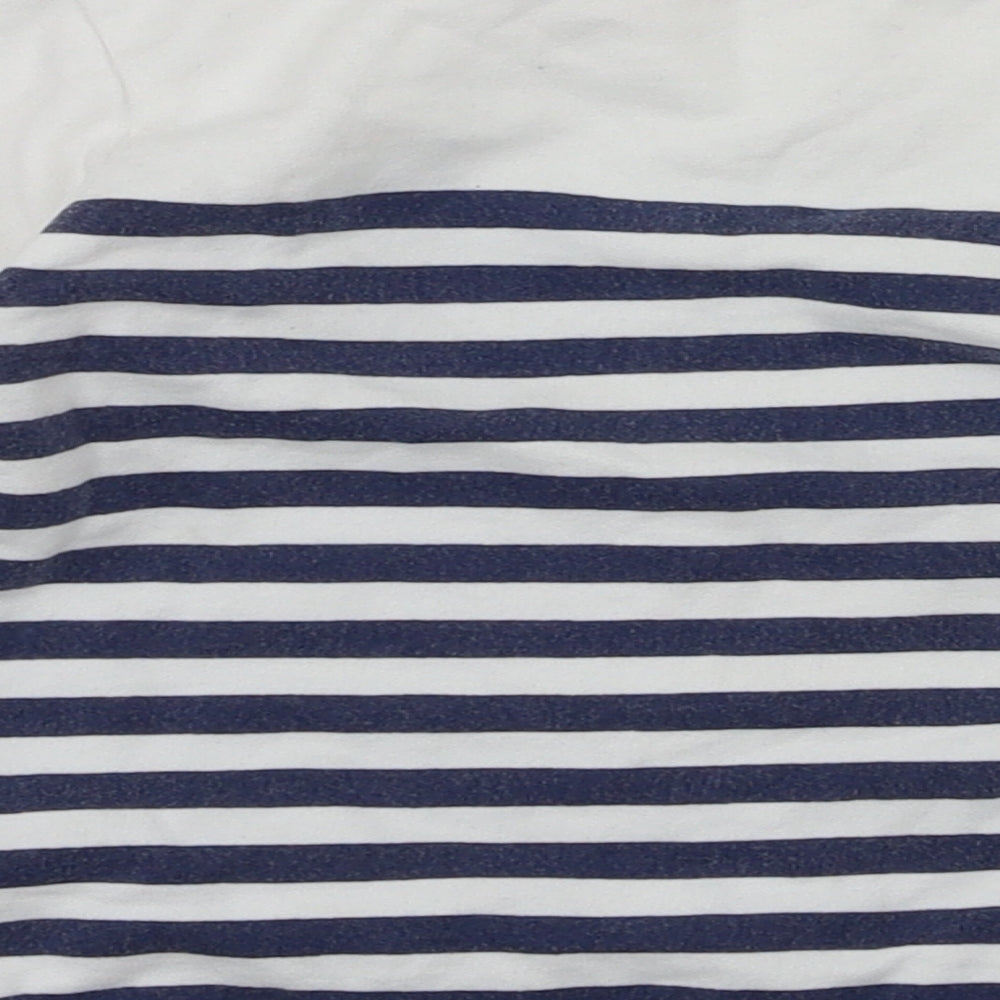 Hello Kitty Girls Blue Animal Print  Henley Jumper Size 12-18 Months