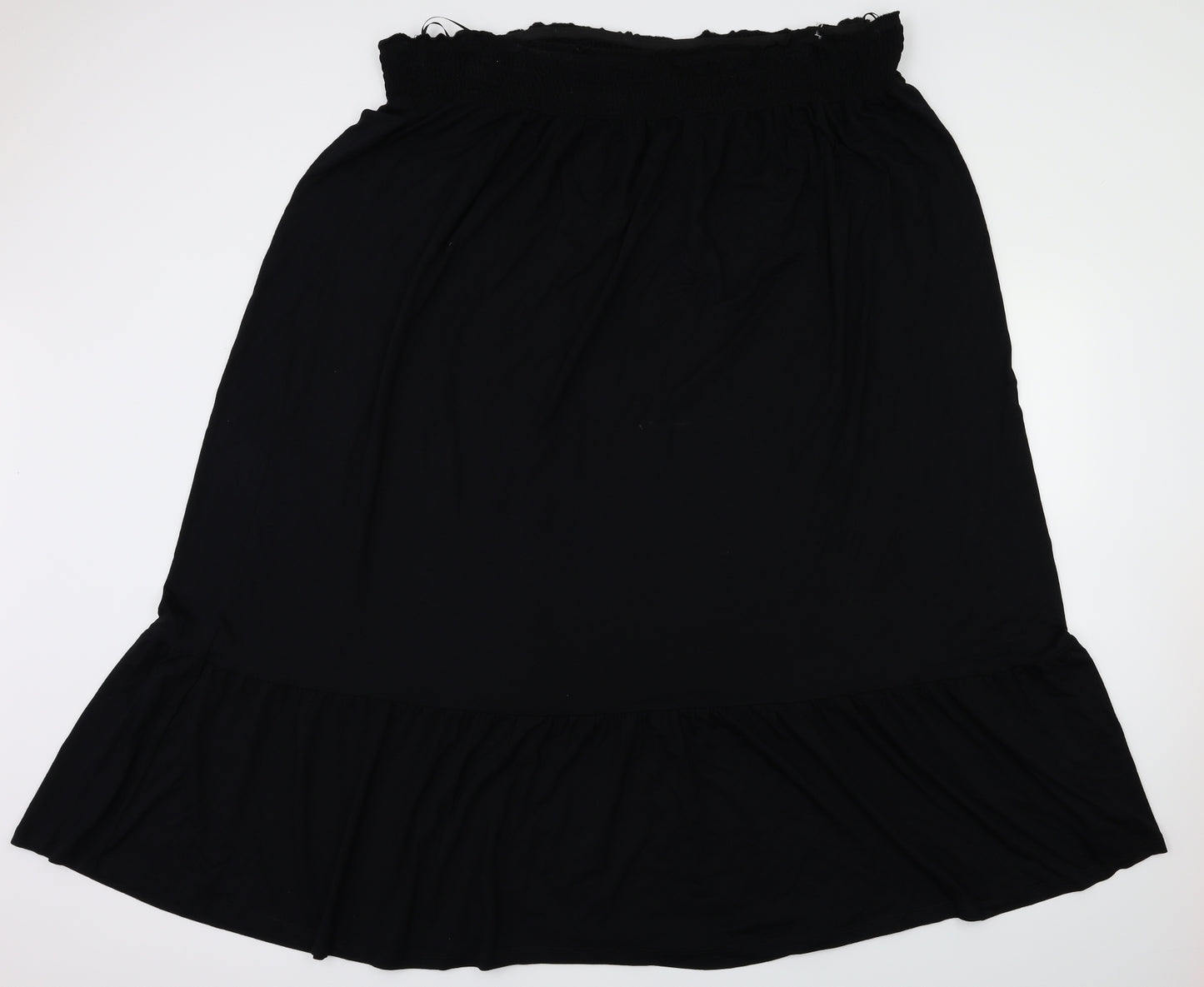 TU Womens Black   Flare Skirt Size 24  - Stretch waistband