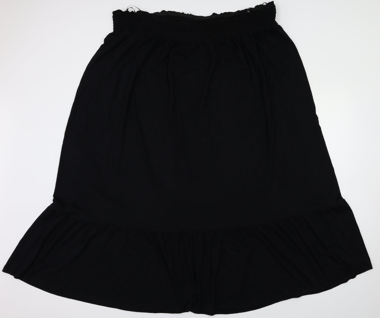 TU Womens Black   Flare Skirt Size 24  - Stretch waistband